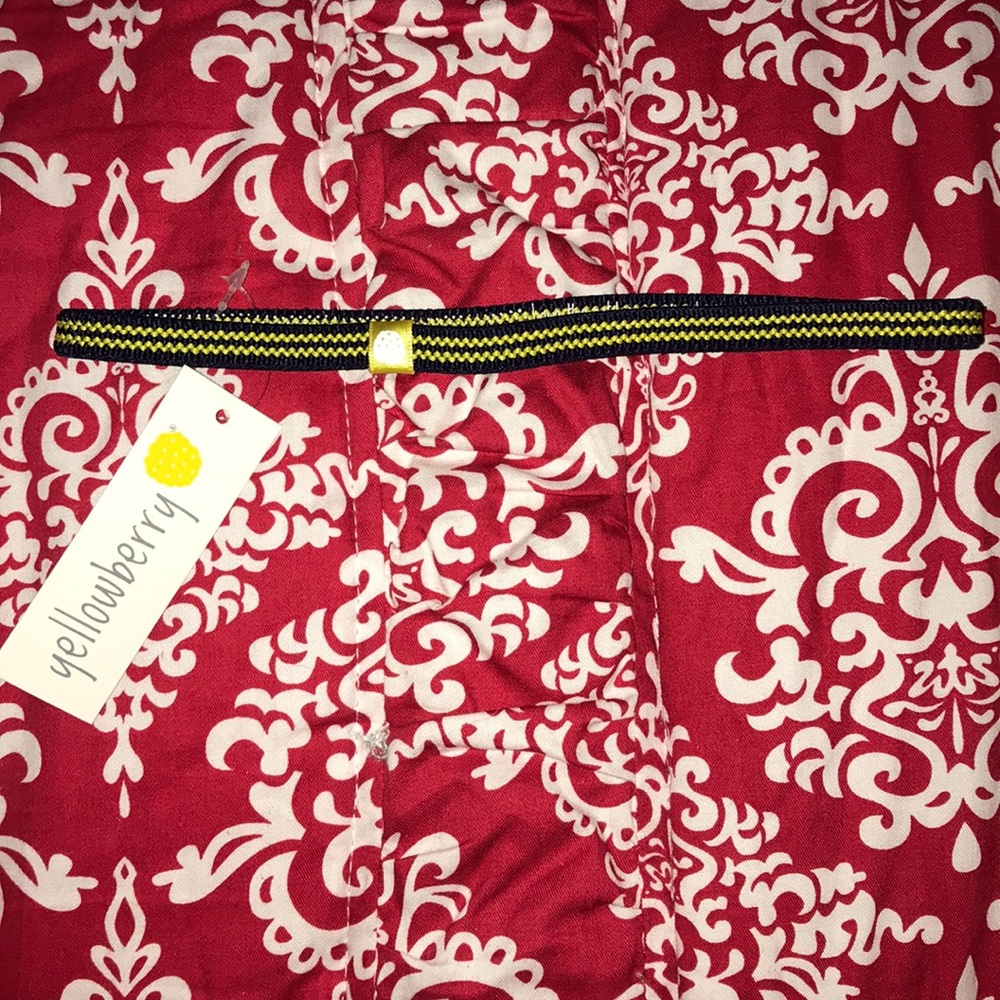 Navy Blue Yellowberry Headband